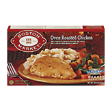 Boston Market Home Style Meals&nbsp;Oven Roasted Chicken&nbsp;w/Mashed Potatoes/Gravy/Green Beans/Carrots Full-Size Picture